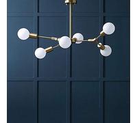 Wmmner Lampada da Parete Di Lusso per Bar, Lampada Molecolare Nordica, Lampade Decorative, Lampadario per Soggiorno, Sala da Pranzo e Camera da Letto - 6 Luci (6 Luci)