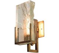 Wmmner Lampada da Parete Europea Lampada da Parete in Cristallo Postmoderno Corridoio Corridor Wall Lights Paralume in Cristallo Rugoso