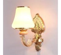 Wmmner Lampada da Parete in Stile Europeo Vintage Applique in Vetro Luce per la Decorazione Interna Della Parete Hardwilampada da Parete Rossa per il Soggiorno Del Comodino Dell'Hotel Ristorante/B/1Lu