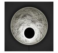 Wmmner Lampada da Parete in Stile Nordico per Camera da Letto, Lampade da Parete Creative e Personalizzate, Applique per Scale, Corridoi, Hotel, Illuminazione Interna/Luce Calda/D50 cm