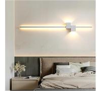 Wmmner Lampada da Parete Lampada da Parete Moderna a Led - Applique Nera Bianca e Oro per Decorazioni per la Casa Illuminazione Elegante da Comodino e Corridoio Spot Versatile (Verde Chiaro 92 Cm)/Ver