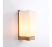 Wmmner Lampada da Parete Lampada da Parete Moderna Milluminato Apparecchio Moda Lampada da Parete in Legno Arte Applique Naturale Comodino Camera da Letto Soggiorno Ingresso Illuminazione Lampada da L