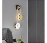 Wmmner Lampada da Parete Luce Di Lusso Rete Rossa Lampada da Letto Moderna Semplice Soggiorno Lampada da Parete con Sfondo - - Luce Di Design, Lampadario a Sospensione a Soffitto/la Sinistra 51 cm/Luc