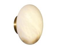 Wmmner Lampada da Parete Minimalista Moderna,Illuminazione Rotonda Della Parete Di Pietra Di Marmo per L'Isola Della Cucina Del Soggiorno Della Sala da Pranzo