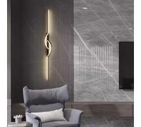 Wmmner Lampada da Parete Moderna a Led con Striscia Dimmerabile, Applique da Bar per Vanity da Interno, Compatibile con Camera da Letto, Comodino, Soggiorno, Ampia Applicazione