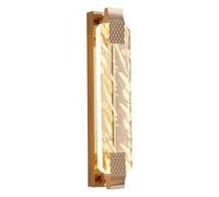 Wmmner Lampada da Parete Moderna Di Lusso Lampada Di Cristallo Di Nebbia Nordico Hotel Villa Sfondo Soggiorno Corridoio Camera da Letto Comodino Decorazione Illuminazione a Led/Luce Neutra/H40 Centime