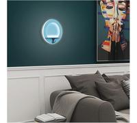 Wmmner Lampada da Parete, Moderne Lampade da Parete a Led Studio Soggiorno Camera da Letto Comodino Corridoio Corridoio Illuminazione Interna Luci Domestiche Possono Mettere Le Cose con Gancio, Canna/