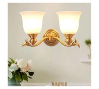 Wmmner Lampada da Parete Nordic Interior Brass Lamp Led Gold Copper Creative Design Applique Light per la Casa Living Camera da Letto Decor
