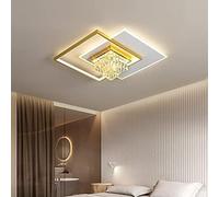 Wmmner Lampada da Soffitto a Dimmerazione Senza Gradini Lampada da Soffitto a Led Moderna Compatibile con Besoggiorno Dream, Lampadario a Sospensione a Soffitto/un Colore/Quadrato