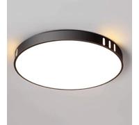 Wmmner Lampada da Soffitto a Tre Colori a Oscuramento Nordic Style Home Lampada da Soffitto Calda Romantica Lampada da Soffitto a Led con Paralume in Acrilico Lampada a Pannello Rotondo per Soggiorno
