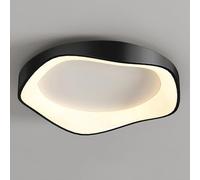 Wmmner Lampada da Soffitto a Venatura Del Legno Imitazione Lampada a Pannello in Stile Minimalista Luci a Soffitto in Stile Giapponese Luce a Tre Toni Lampada da Soffitto Super Luminosa per lo Studio