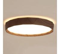 Wmmner Lampada da Soffitto in Stile Vintage Imitazione Del Pannello Di Legno Luci a Led Lampada da Soffitto Creativo da Incassoallation Canopy Flat Lights per Camera da Letto Soggiorno Cucina Ufficio