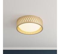 Wmmner Lampada da Soffitto Moderna a Led a Incasso, 5 Cct 15,7 Pollici Finitura Oro con Paralume Acrilico Lampada da Soffitto Della Fattoriacompatibile con il Corridoio Della Camera da Letto, il Lampa