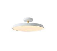 Wmmner Lampada da Soffitto Moderna a Led Semi-Incasso Che Oscura la Plafoniera Rotonda Ultrasottile ad Angolo Regolabile, Lampada da Soffitto Rotonda in Metallo 24W/36W per Camera da Letto Scale Dell'