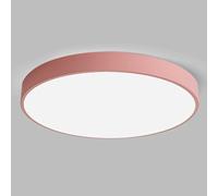 Wmmner Lampada da Soffitto Moderna Circolare Illuminazione a Soffitto Moderna Personalizzata Fixtures Super Bright Industrial Panel Lights 3 Dimmerabili Elegant Flush Lights per Cucina, Camera da Lett