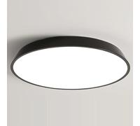 Wmmner Lampada da Soffitto Moderna Rotonda Paralume in Acrilico a Ledplafoniere Oscurante Plafoniera a Tre Colori Lampada da Soffitto a Incasso per Camera da Letto Ufficio Hotel Soggiorno Cucina Corri