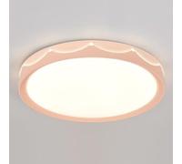 Wmmner Lampada da Soffitto per Camera Dei Bambini con Corona Nordica Luce a Tre Toni Lampade a Pannello Eleganti Sottile Piatto Moderno Montaggio a Incasso Lampada da Soffitto per Soggiorno Dining Roo