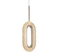 Wmmner Lampadario a Led a Soffitto Crystal Lampada 1Lampada da Incasso Contemporanea Compatibile con Sala da Pranzo Soggiorno Corridoio, Lampada a Sospensione a Soffitto a Led/Tricolore