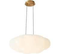 Wmmner Lampadario a Led con Lunghezza Regolabile, Lampada da Soffitto Cotton Cloud, Sala da Pranzo Contemporanea/55Cm