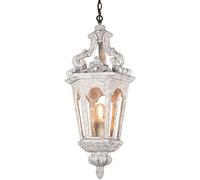 Wmmner Lampadario da Fattoria e Metallo E14 Plafoniera 1 Luce Portacandele Luci Lampada da Soffitto a Sospensione Industriale V-Intage, Lampada a Sospensione a Soffitto a Led/Bianco/35*78 Centimetri