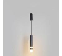 Wmmner Lampade a Sospensione Lampadario a Led Luci a Tubo Lungo Living Sala da Pranzo Camera da Letto Decorazione Della Casa Lampada da Soffitto a Sospensione Moderna, Lampadario a Sospensione a Soffi