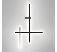 Wmmner Lampade da Parete per Camera da Letto, Applique da Parete, Lampada da Parete a Led Moderna a Linea Semplice Moderna Soggiorno Decorazioni per la Casa Wall Luci Corridoio Corridoio Camera da Let