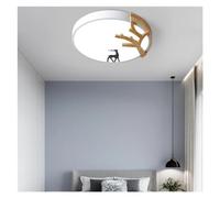 Wmmner Lampade da Soffitto a Led Moderne Lampada con Corna Di Alce Dei Cartoni Animati Compatibile con Camera da Letto Soggiorno Studio Arredamento Apparecchi Di Illuminazione Regolabili, Lampada a So