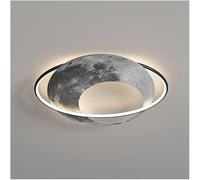 Wmmner Lampade da Soffitto a Led Moon Corridoio Corridoio Pianeta Luna Lampada Personalità Apparecchio Di Illuminazione a Soffitto a Incasso Compatibile con un Soggiorno e Una Camera da Letto Calda, L
