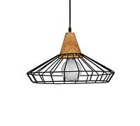 Wmmner Led Creative Hanging Lamp Single Head Iron Art Lights Minimalist American Style Chandelier Restaurant Ceiling Lighting Fixture for Kitchen Island Dining Room over Sink