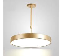 Wmmner Led S Illuminazione a Sospensione D Dimmerabile, Moderna Lampada da Cucina a Led Anello Circolare Compatibile con la Sala da Pranzo Della Camera da Letto Dell'Ufficio,