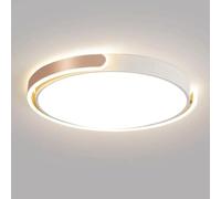 Wmmner Luci a Pannello Rotonde per Interni Super Bright Semplicità Luci Piatte 3 Dimmerabile a Risparmio Energetico Plafoniera Lampada da Soffitto a Led Ultrasottile Creativa per Sala da Pranzo Studio