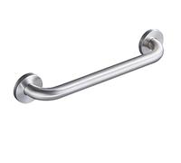 Wmmner Mandoniere per Corrimano da Bagno Maniglione da Bagno in Nichel Spazzolato, Corrimano Robusto per Elderly, Supporto a Parete-Slip con Fissaggio Nascosto Supporto Maniglia/Argento/78Cm