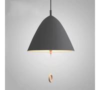 Wmmner Metal Hanging Lights Creative Triangle Light Led Modern Ceiling Chandelier Lamp Personalized Metal Ceiling Lighting Fixture for Restaurant Living Room Bar Dignified/Cenere/10.6In
