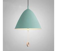 Wmmner Metal Hanging Lights Creative Triangle Light Led Modern Ceiling Chandelier Lamp Personalized Metal Ceiling Lighting Fixture for Restaurant Living Room Bar Dignified/Blu/13.0In