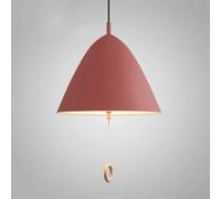 Wmmner Metal Hanging Lights Creative Triangle Light Led Modern Ceiling Chandelier Lamp Personalized Metal Ceiling Lighting Fixture for Restaurant Living Room Bar Dignified/Rosa/10.6In