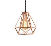 Wmmner Modern Diamond Slights Simplicity Hollow Hanging Lights Led over Sink Ceiling Light Chandelier Minimalist Metal Ceiling Lighting Fixture Simple Home 1-Light Suspensiom Lamp