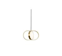 Wmmner Modern Magic Eye Led Hanging Lights Compatibile con Tavolo da Pranzo Comodino Counter Home Decor Lampada a Sospensione per Interni (Nero 43 Cm) Ulz 000659 Apparecchio Di Illuminazione a Sospens