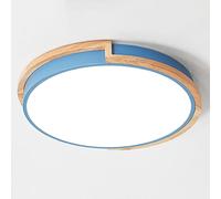 Wmmner Modern Super Bright Flat Lights Circular Tricolor Dimmer Ceiling Lamp Illuminazione per Interni Led Ceiling Flush Lights Modern Ironwork Ceiling Lighting Fixtures per Cucina, Camera da Letto, S