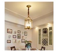 Wmmner Moderno Lampadario in Rame Stile Europeo Vetro Oro Di Lusso per Internilampada a Sospensione Compatibile con Sala da Pranzo Soggiorno Corridoio, Lampada a Sospensione a Soffitto a Led