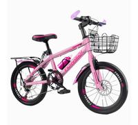 Wmmner Mountain Bike 26 Pollici con Freni a Disco a Velocità Variabile per Bambini e Bambine Dai 6 Ai 12 Anni, Studenti Delle Scuole Elementari Bicicletta per Bambini Grandi Multicolore/D/26 Pollici