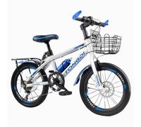 Wmmner Mountain Bike 26 Pollici con Freni a Disco a Velocità Variabile per Bambini e Bambine Dai 6 Ai 12 Anni, Studenti Delle Scuole Elementari Bicicletta per Bambini Grandi Multicolore/e/20 Pollici