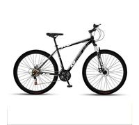 Wmmner Mountain Bike, 27,5 29 Pollici Mountain Bike, Uomo Donna Mtb, Acciaio Al Carbonio con Parafango Freno a Disco Mountain Bike per Uomo Hardtail Bicycle per Adulti, Nero 29 Pollici 24 Velocità Ulz