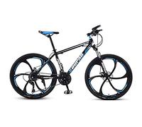 Wmmner Mountain Bike, Bicicletta da Strada Fuoristrada per Adulti 24 Pollici 21/24/27 Velocità Variabile Assorbimento Degli Urti, Studenti Adolescenti, Uomini e Donne Sport Ciclismo Corse 10Ruote- 24