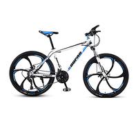 Wmmner Mountain Bike, Bicicletta da Strada Fuoristrada per Adulti 24 Pollici 21/24/27 Velocità Variabile Assorbimento Degli Urti, Studenti Adolescenti, Uomini e Donne Sport Ciclismo Corse 10Ruote- 24