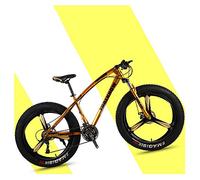Wmmner Mountain Bike Hardtail da 26 Pollici con Pneumatici Grassi per Adulti Uomini Donne, Mountain Trail Bike con Freni a Disco a Sospensione Anteriore, Mountain Bike in Acciaio ad Alto Contenuto Di