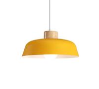 Wmmner Multicolour Hanging Lamp Modern Elegant Light Led Bohemian Ceiling Lighting Fixture 1-Lightaron Suspensiom Lamp for Restaurants Office Light Bar Coffee Shop/Giallo/14.9In