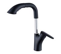 Wmmner Peccato in Cucinak Rubinetti Miscelatore per Lavello Flessibile, Rubinetto Miscelatore per Lavabo in Ottone con Valvole in Ceramica per Doccia Estraibili, Rubinetto per Lavello da Bagno Caldo E