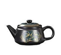 Wmmner,Pentola da Tè in Ceramica - Set da Tè Cinese da 240 Ml Personalizzazione Porcellana Tè Nero Bollitore Fatto a Mano Porcellana Fatta a Mano