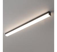 Wmmner Plafoniera a Led Lampada da Soffitto Lunga Minimalista Striscia Lineare Chaner Ceiling Apparecchio Di Illuminazione Linea Moderna Vicino Alle Lampade da Soffitto per Camera da Letto Cucina Arma