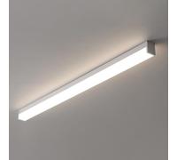 Wmmner Plafoniera a Led Lampada da Soffitto Lunga Minimalista Striscia Lineare Chaner Ceiling Apparecchio Di Illuminazione Linea Moderna Vicino Alle Lampade da Soffitto per Camera da Letto Cucina Arma